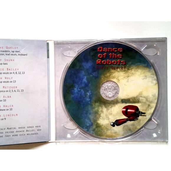 Steve Ouellet - Dance of the Robots CD Album - Electronic Instrumental Music - Picture 3 of 3